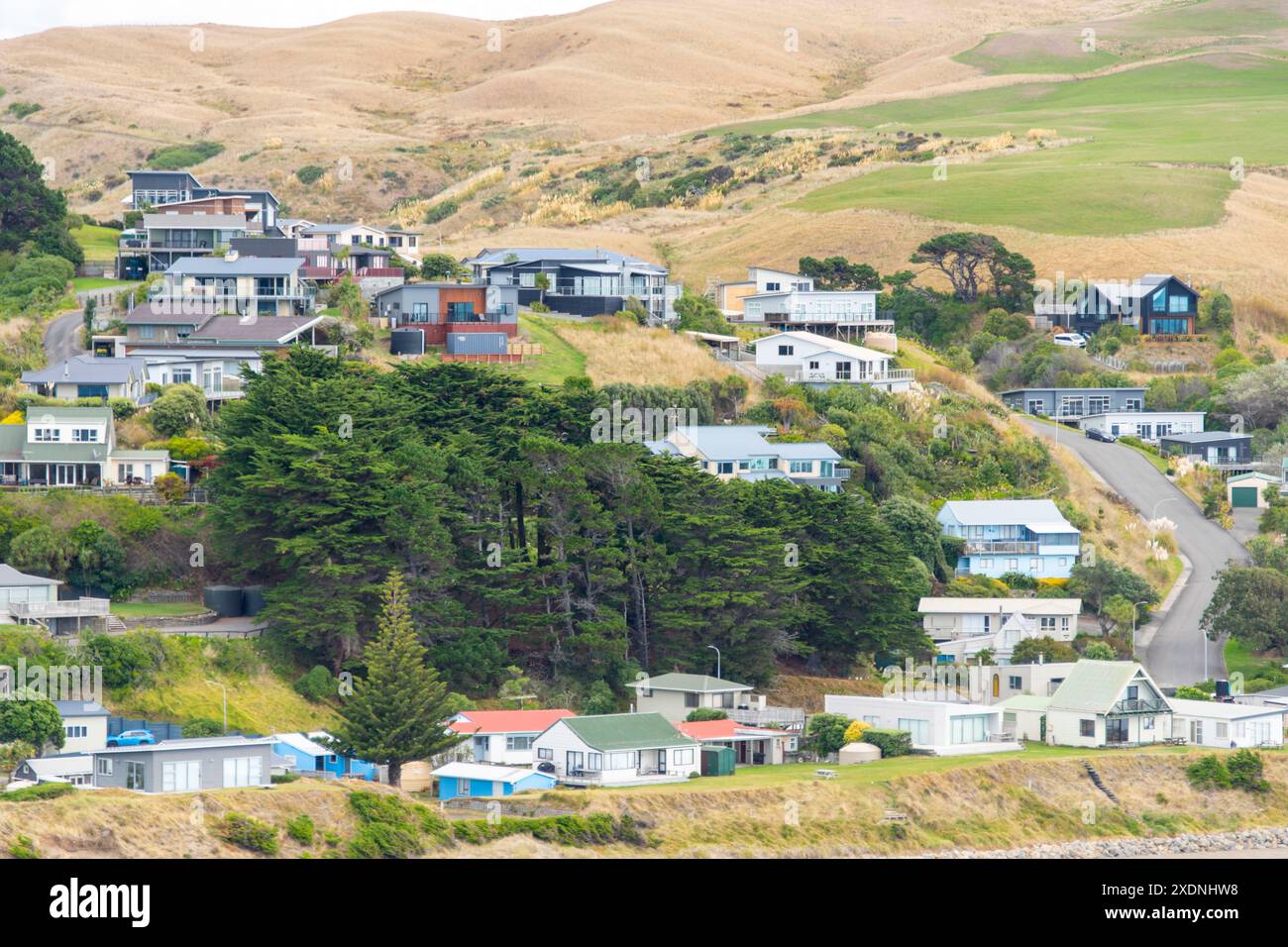 Città di Castlepoint - nuova Zelanda Foto Stock