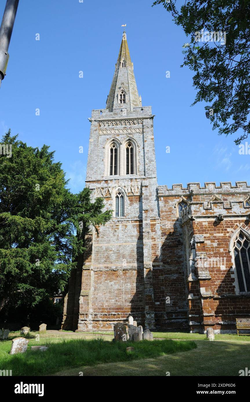 St Mary Church, Finedon, Northamptonshire Foto Stock