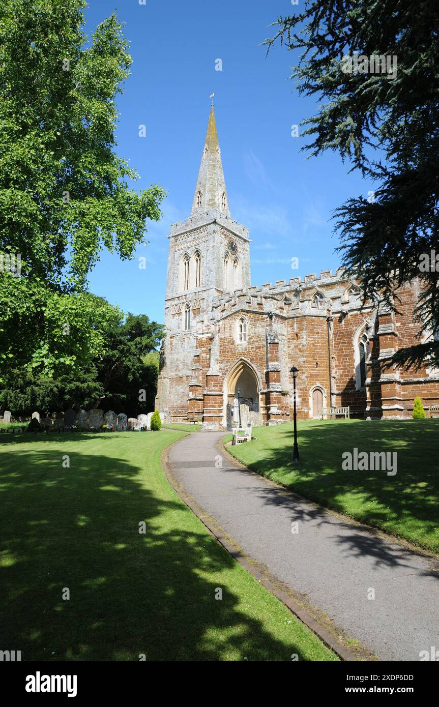 St Mary Church, Finedon, Northamptonshire Foto Stock