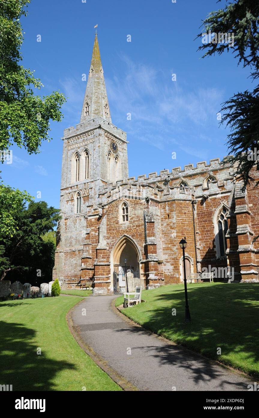 St Mary Church, Finedon, Northamptonshire Foto Stock