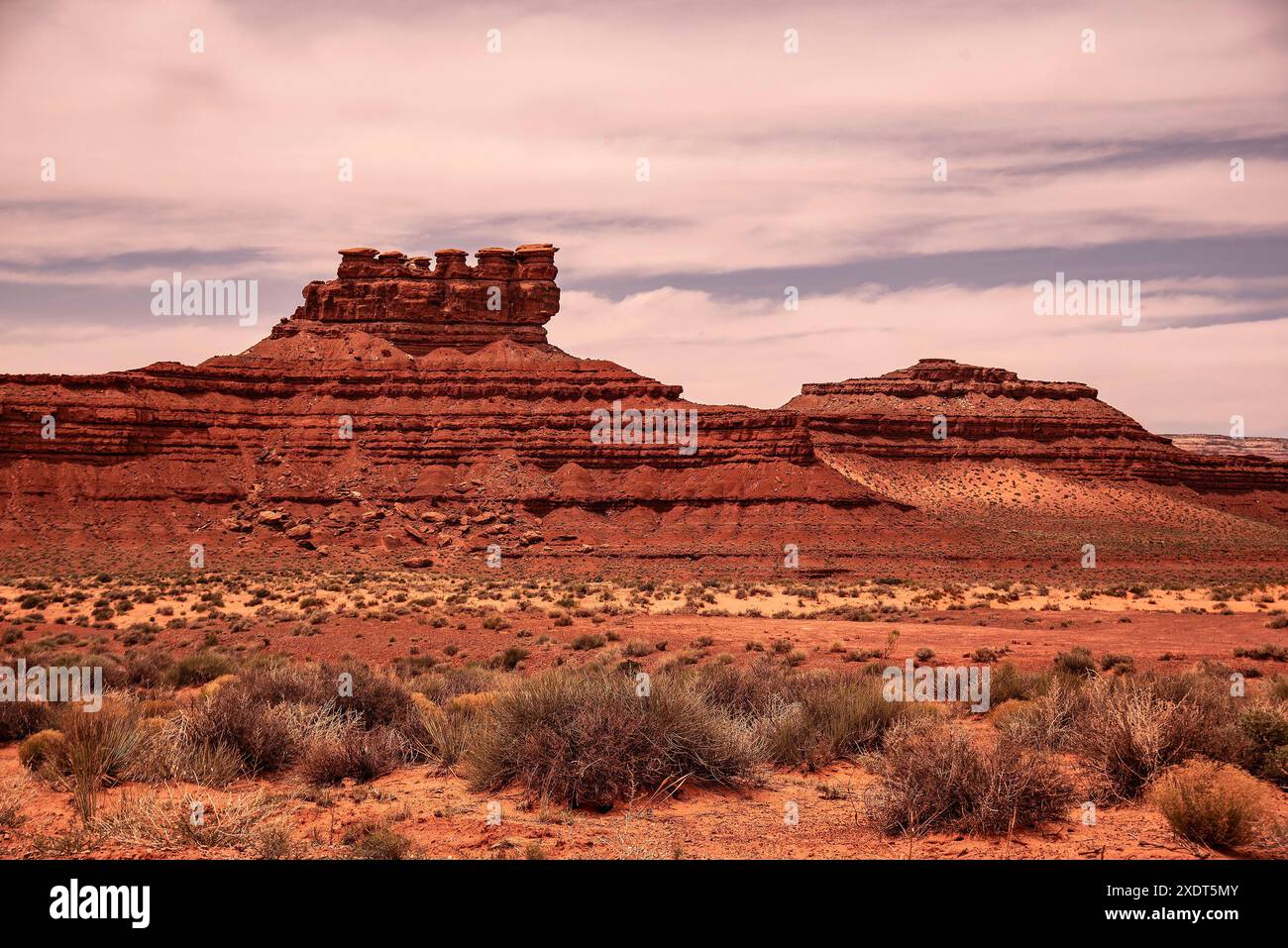 Seven Sailors, Valley of the Gods, Bluff, Utah Foto Stock