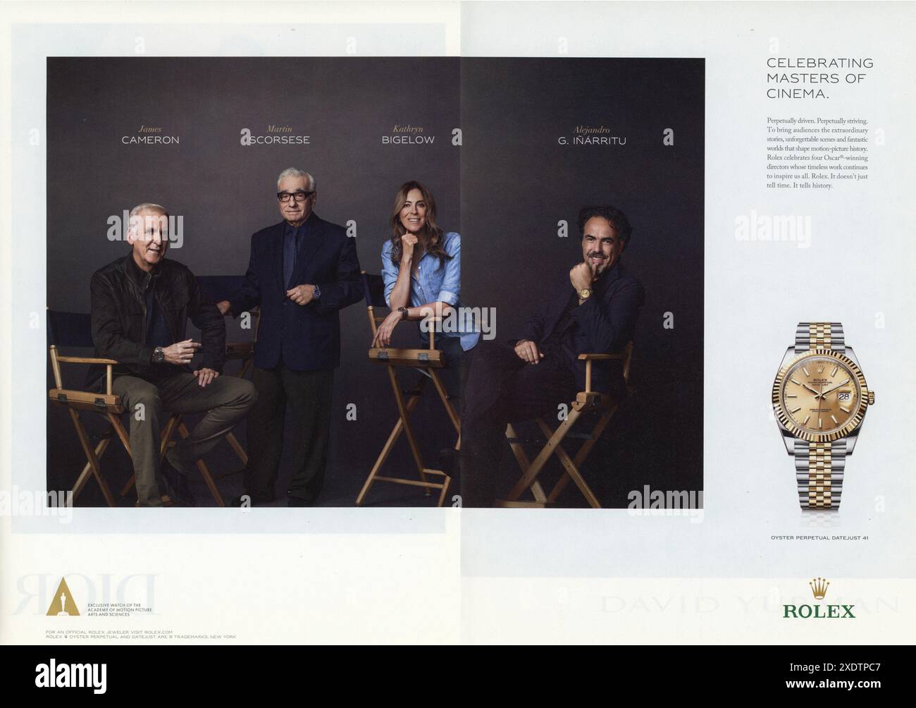 Maggio 2018 rivista "Vanity Fair" Advert, USA Foto Stock