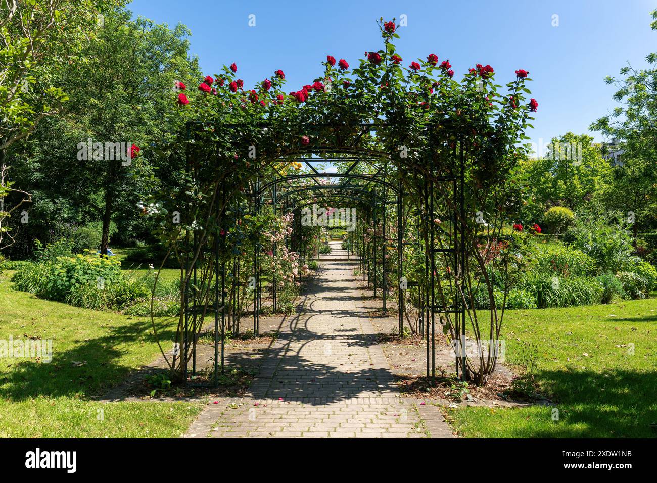 Parco degli impressionisti a Rueil Malmaison - Francia Foto Stock