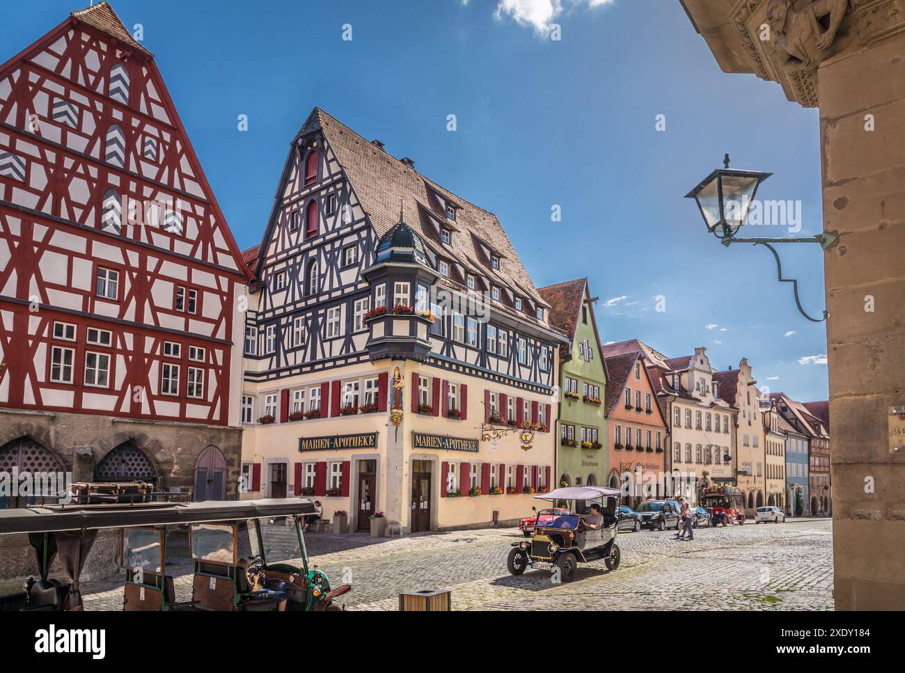 Geografia / viaggi, Germania, Baviera, storica farmacia Marien nel centro storico di Rothenburg ob der Tauber, ULTERIORI DIRITTI-AUTORIZZAZIONE-INFO-NON-DISPONIBILI Foto Stock
