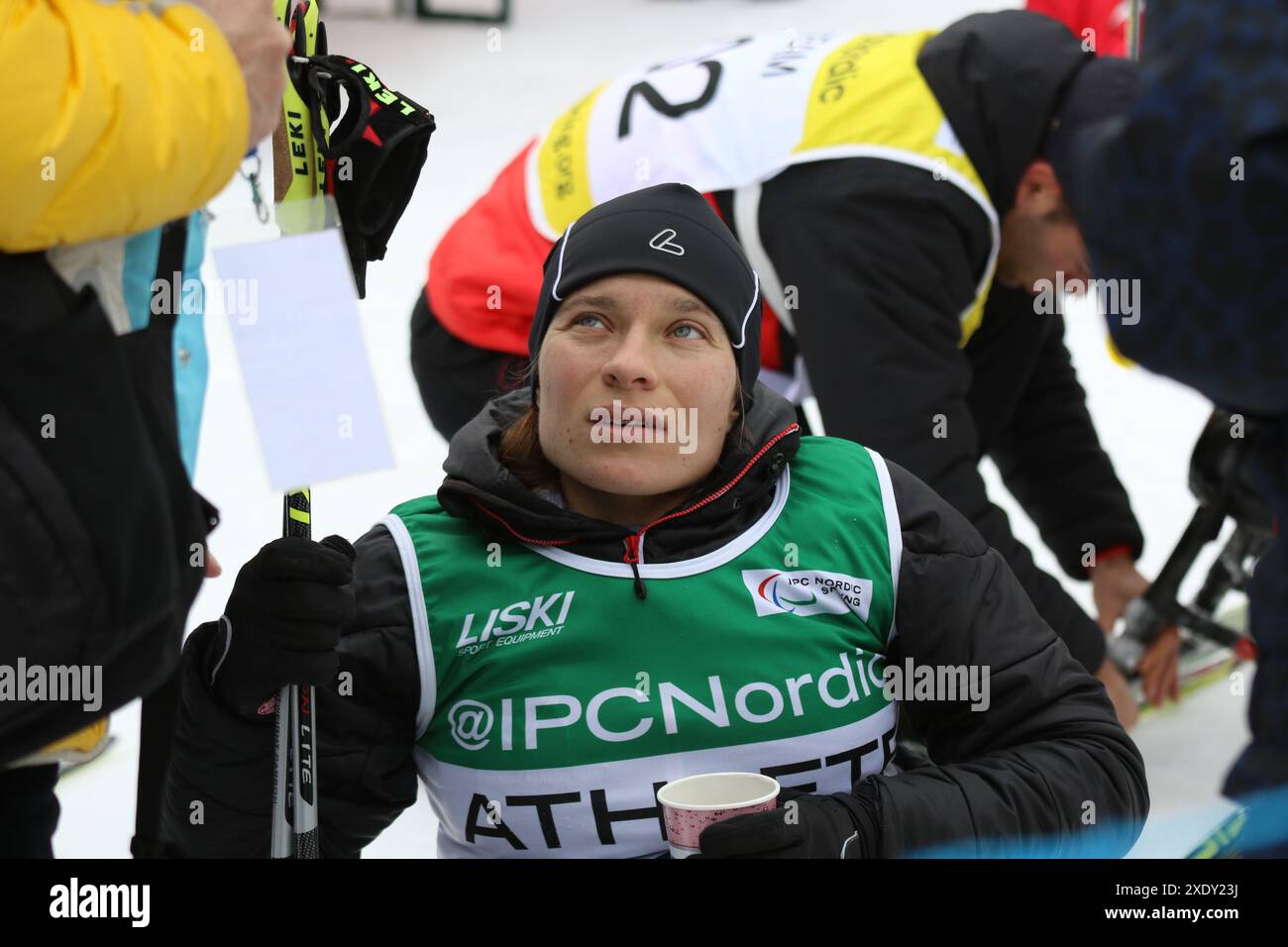 Para World Cup Oberried 2018 - Biathlon distanza media Foto Stock