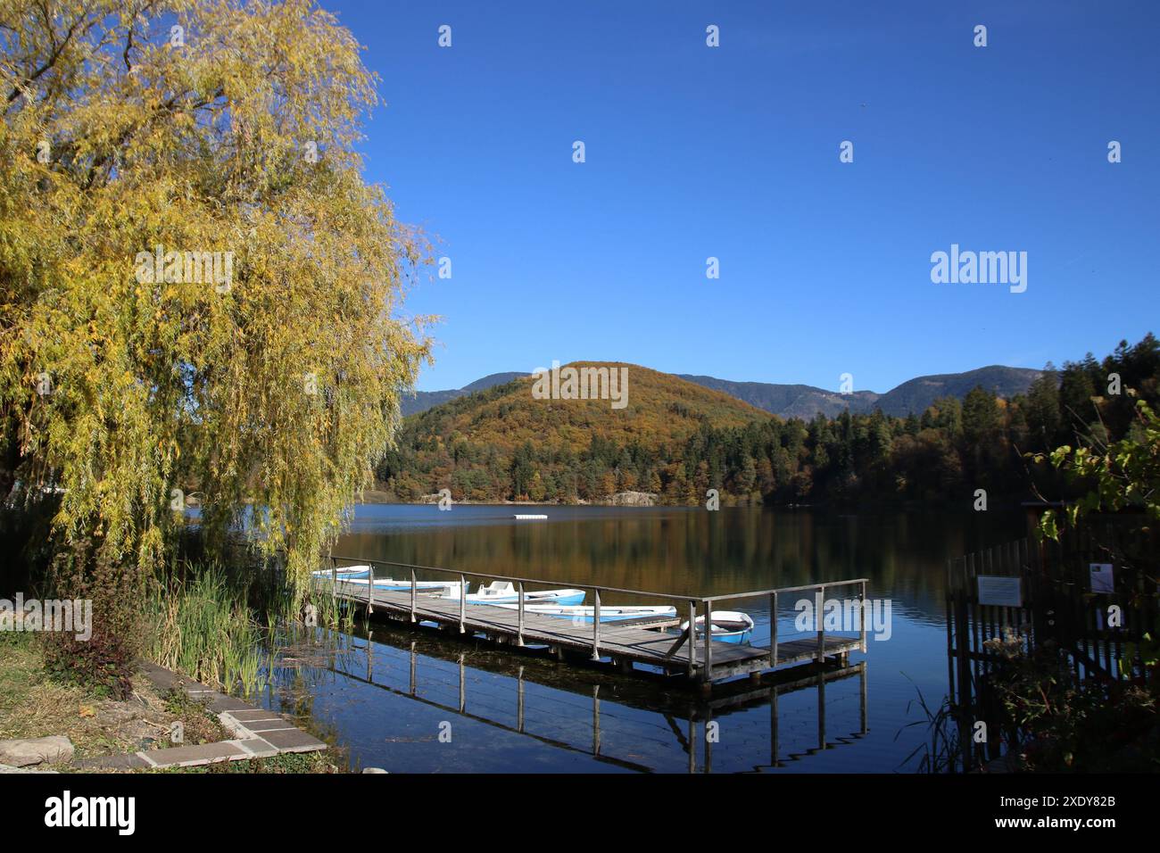 Campo di allenamento della Coppa del mondo DFB 2018 Eppan alto Adige Foto Stock