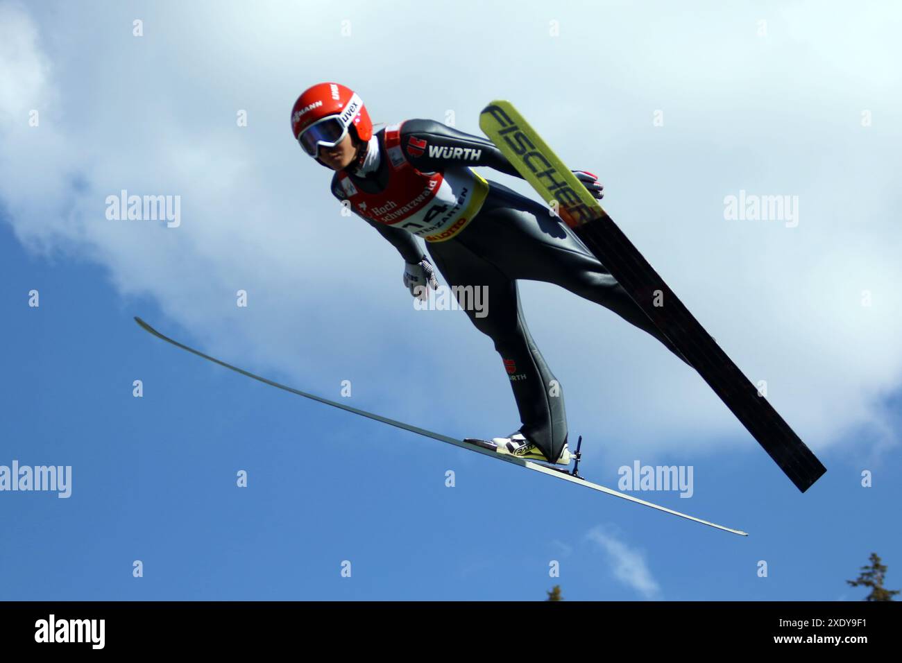 Salto con gli sci DM Individual Hinterzarten 2018 Foto Stock