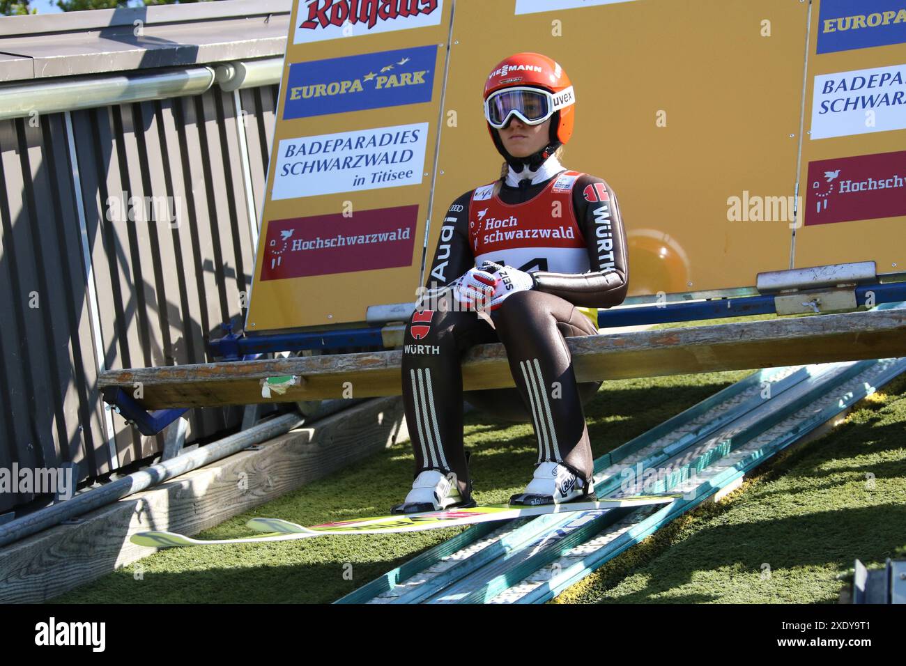 Salto con gli sci DM Individual Hinterzarten 2018 Foto Stock