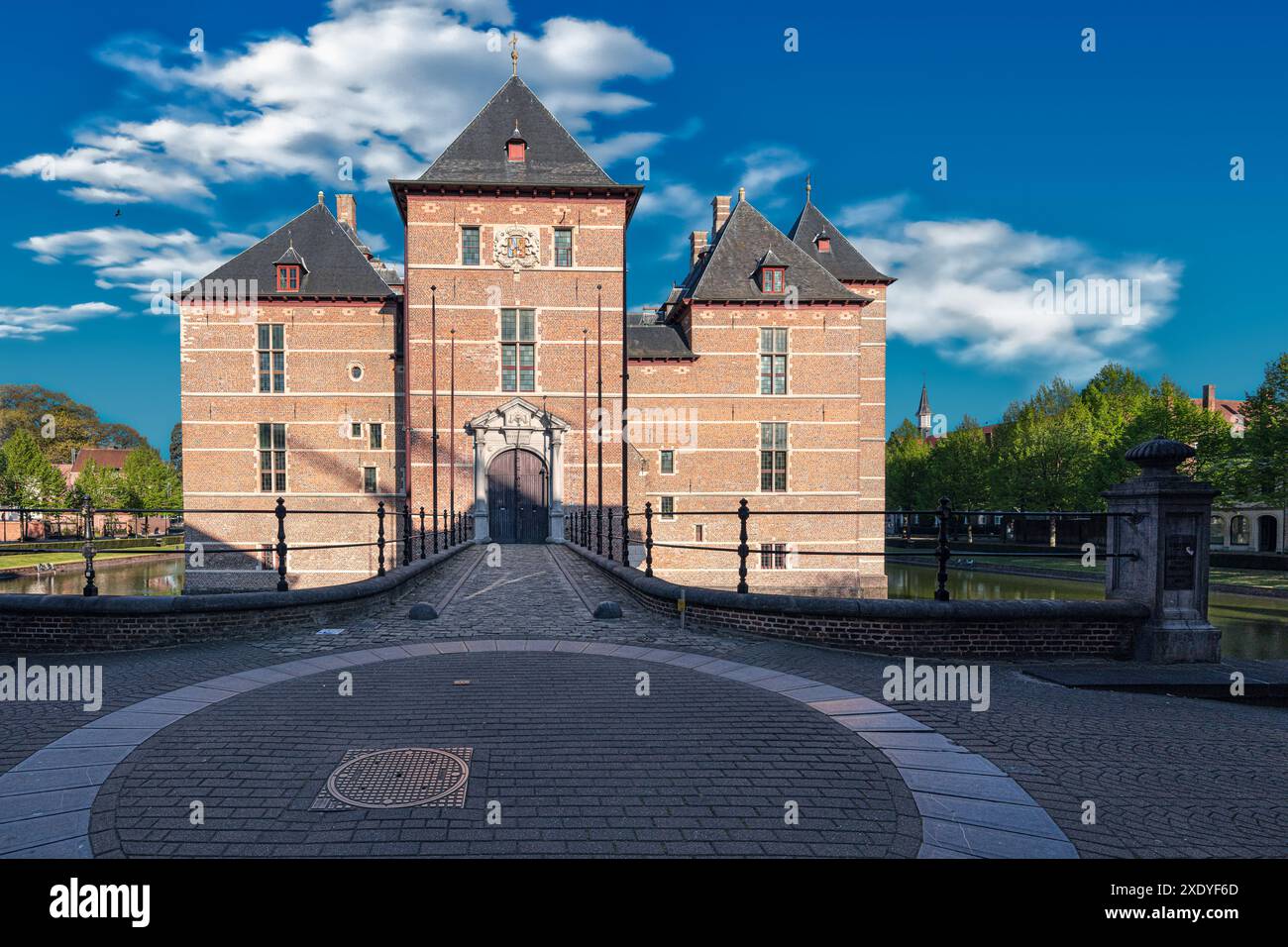 Castello dei Duchi di Brabante a Turnhout, Belgio Foto Stock