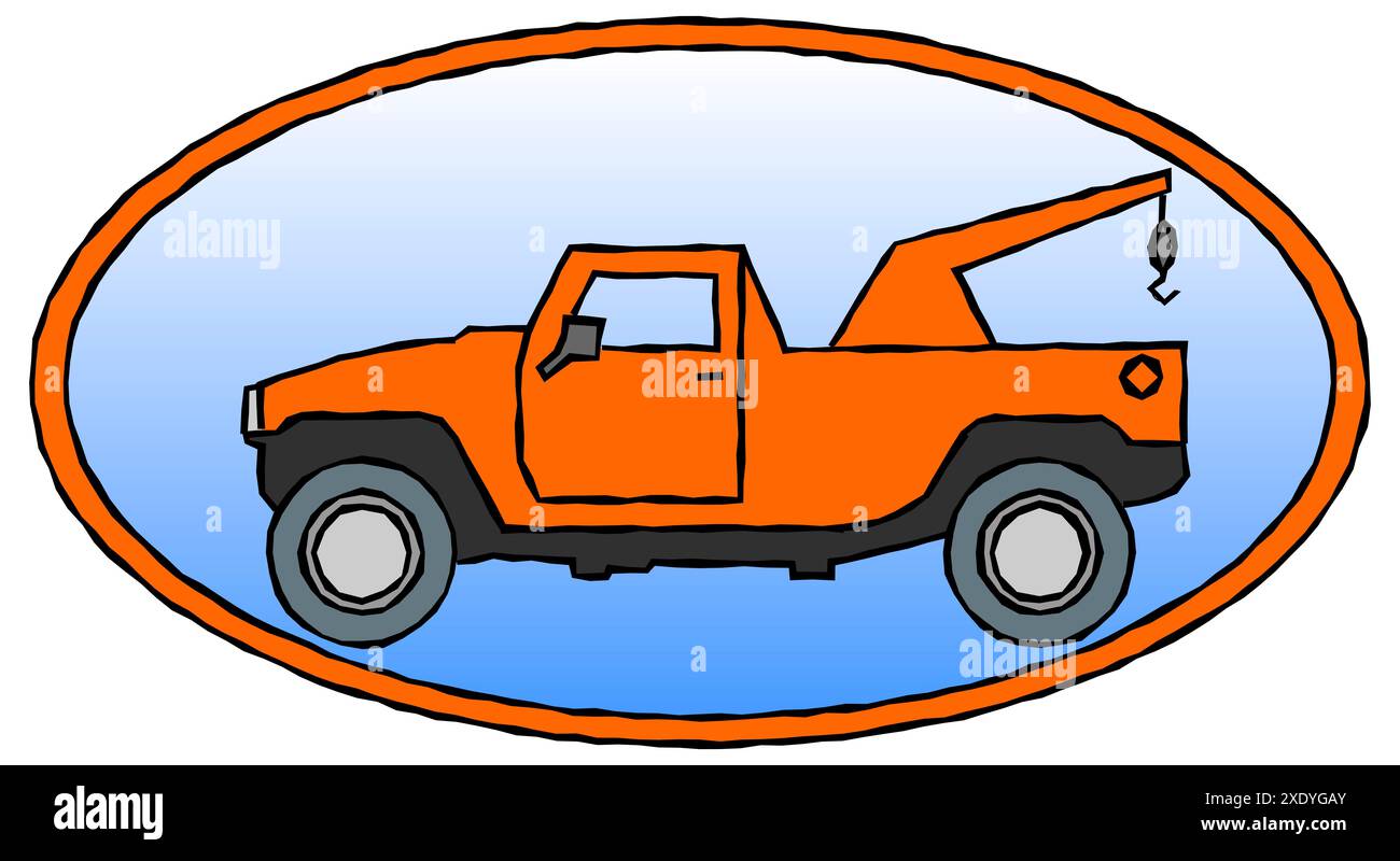 Servizio di rimorchio Foto Stock