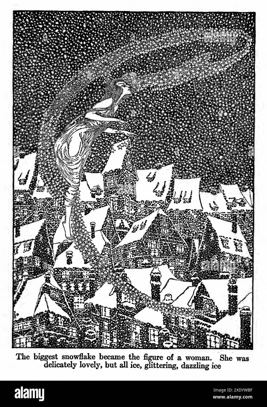 Walker Dugald Stewart - Anderson's Fairy Tales the Snow Queen 1914 Foto Stock