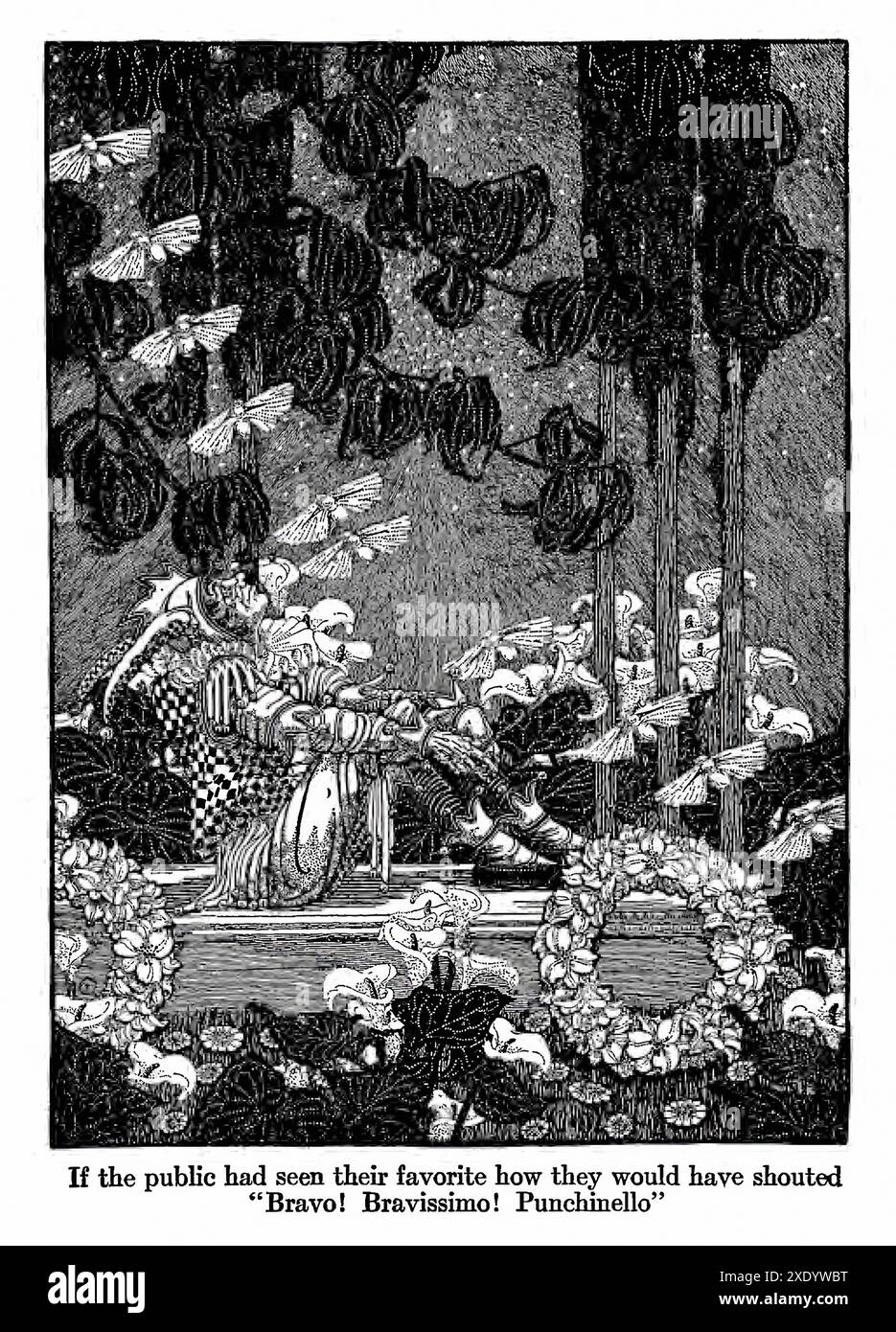 Walker Dugald Stewart - Anderson's Fairy Tales What the Moon Saw 1914 Foto Stock