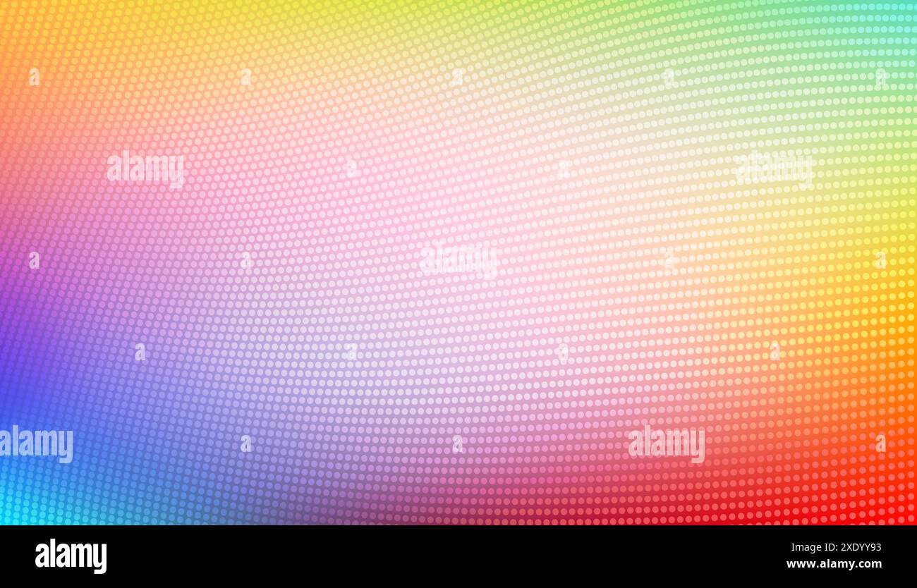 Sfondo astratto arcobaleno, gradiente di colori brillanti, movimento lgbt Foto Stock