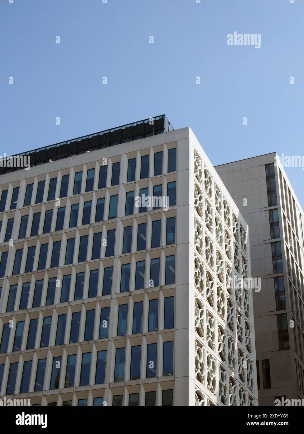 2 saint peters square, un moderno edificio di uffici classico nel centro di manchester Foto Stock