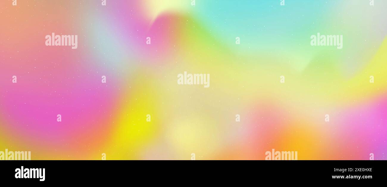 Sfondo astratto, design, linee e onde in movimento, neon Foto Stock