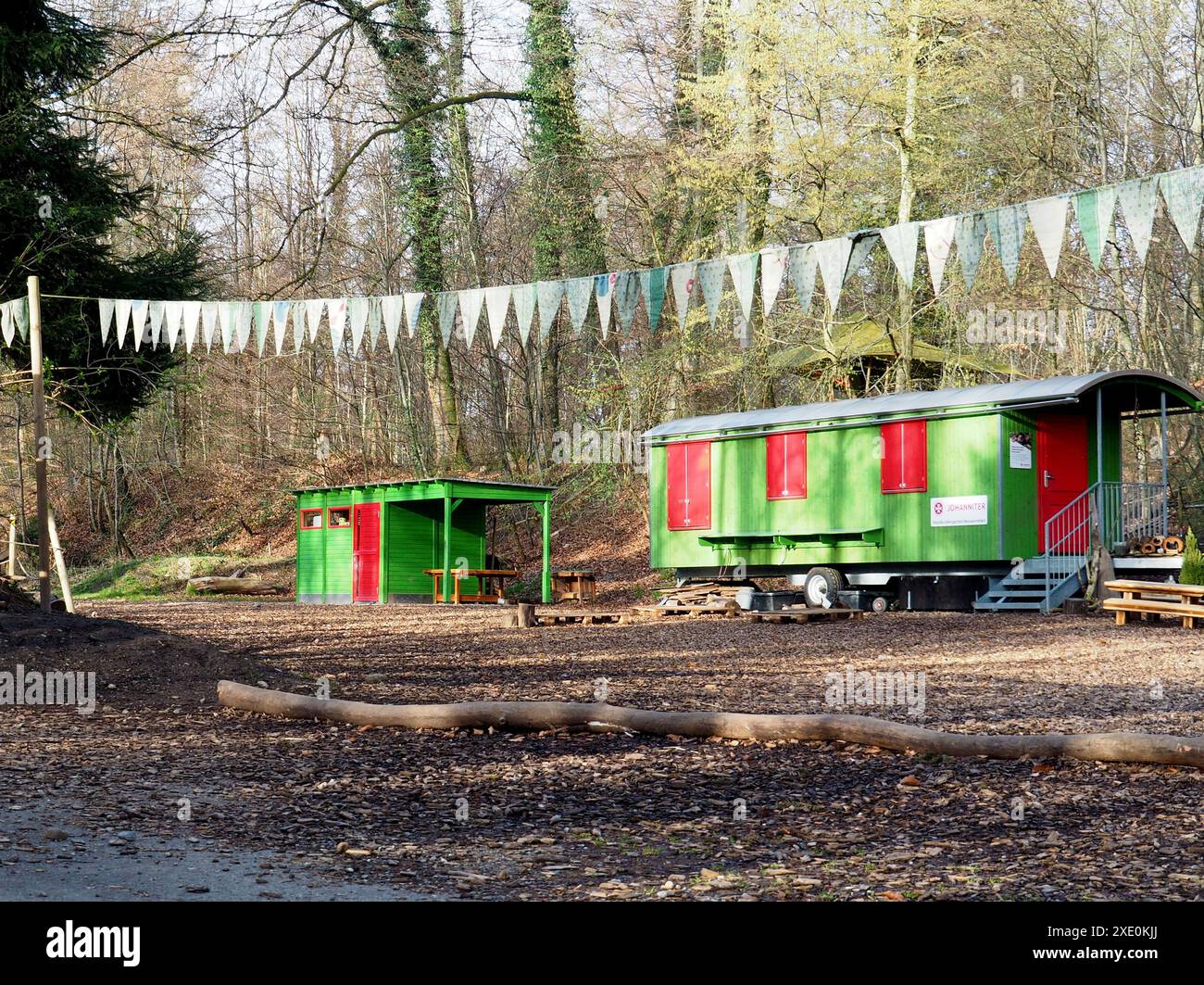 Asilo della foresta Foto Stock