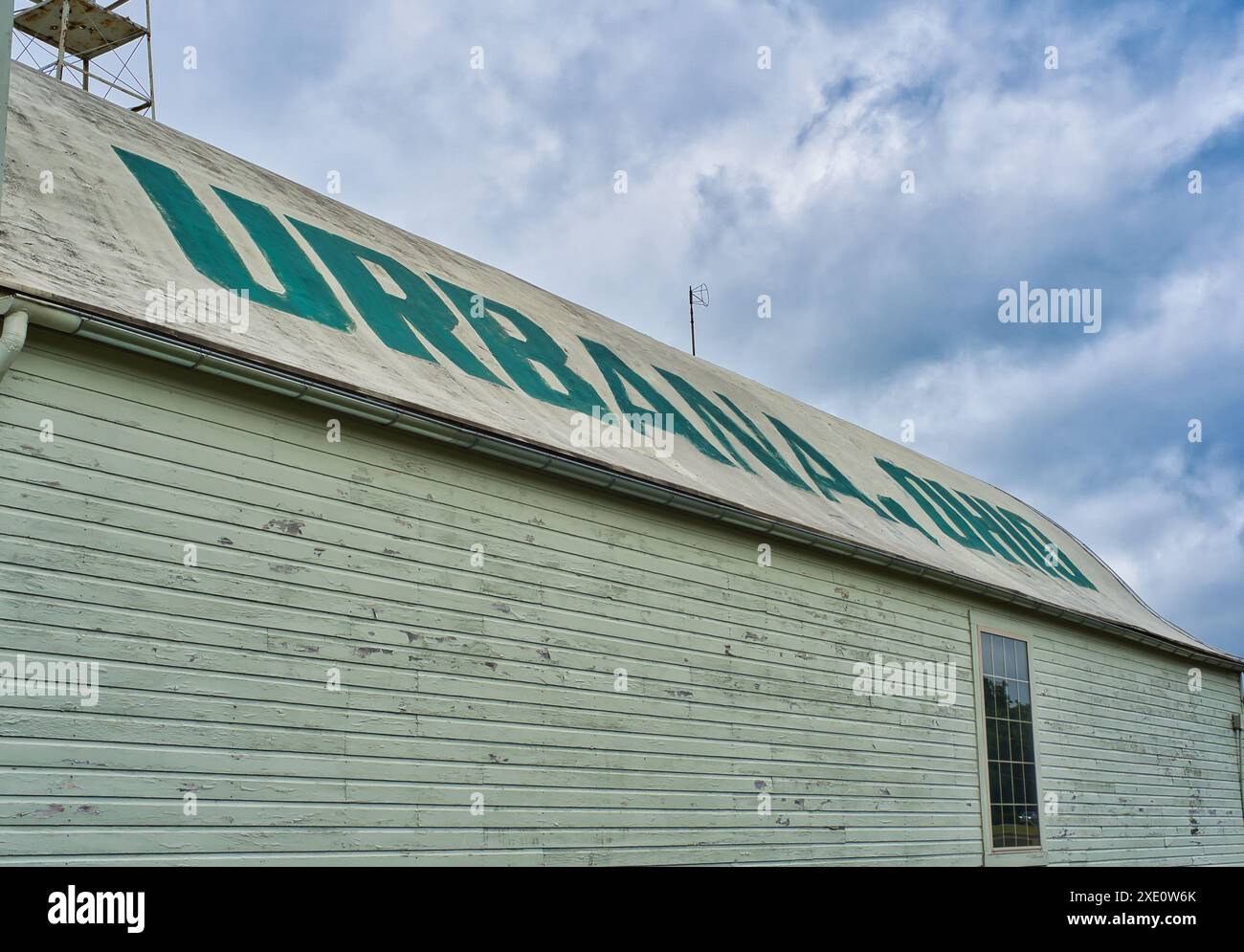 Il Grimes Municipal Airport di Urbana (Ohio) è un aeroporto di aviazione generale della contea di Champaign. STATI UNITI 2024 Foto Stock