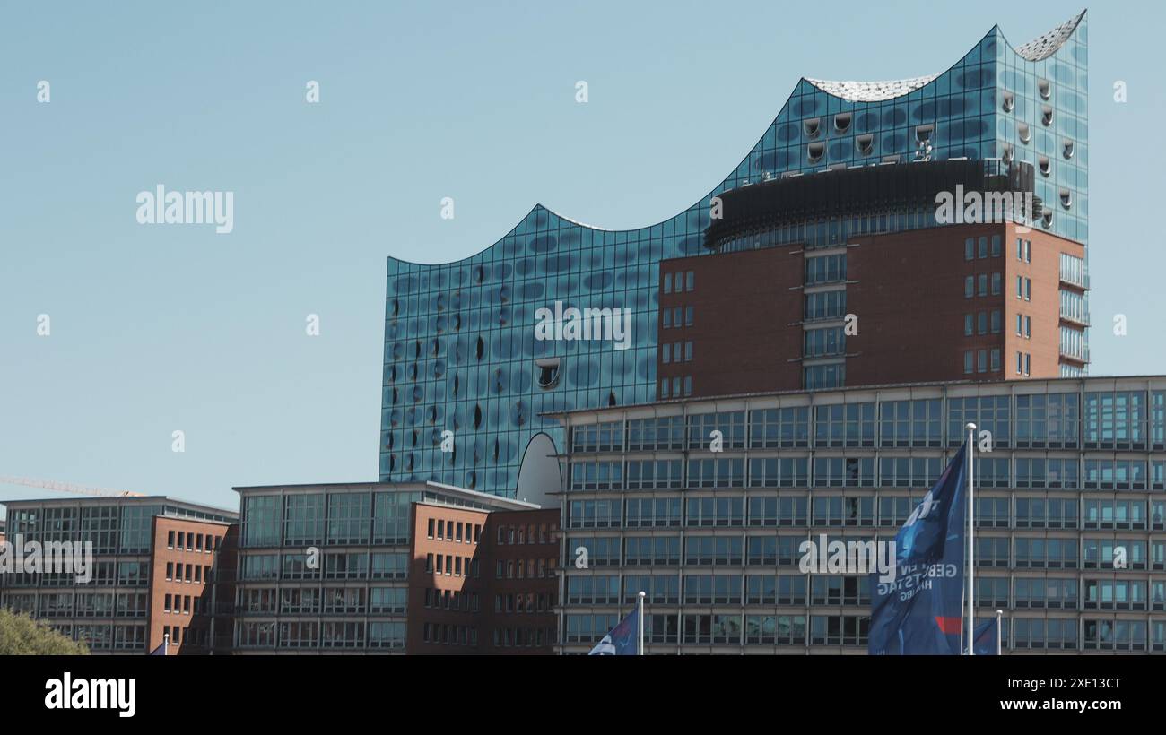 Grande sala concerti ad Amburgo, Elbphilhamonie Foto Stock