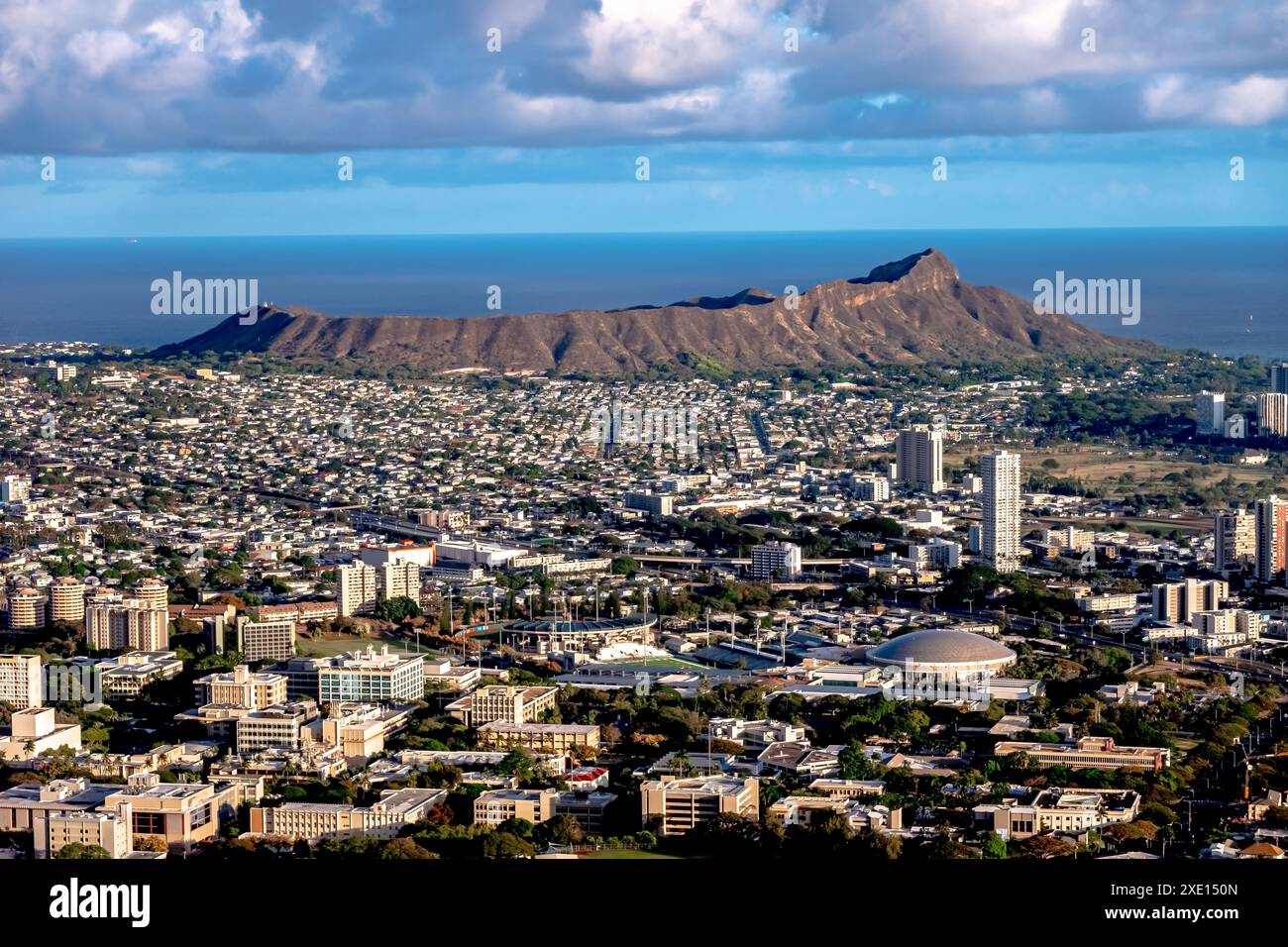 Scene intorno a Honolullu oahu hawaii Foto Stock