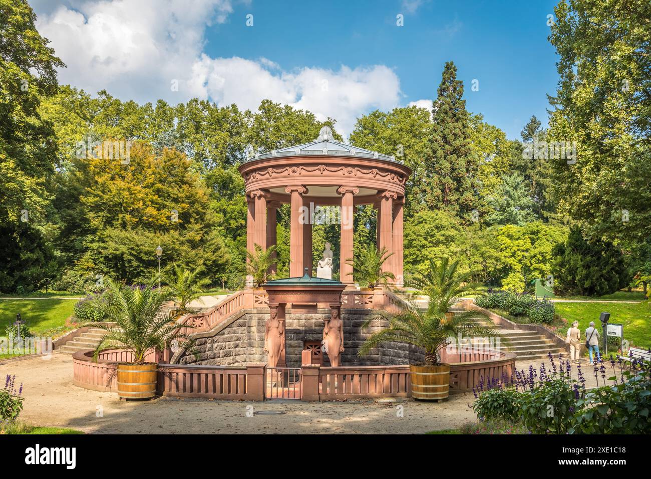 Geografia / viaggi, Germania, Assia, fontane Elisabeth nei giardini termali di Bad Homburg vor der Hoehe, DIRITTI AGGIUNTIVI-CLEARANCE-INFO-NON-DISPONIBILE Foto Stock