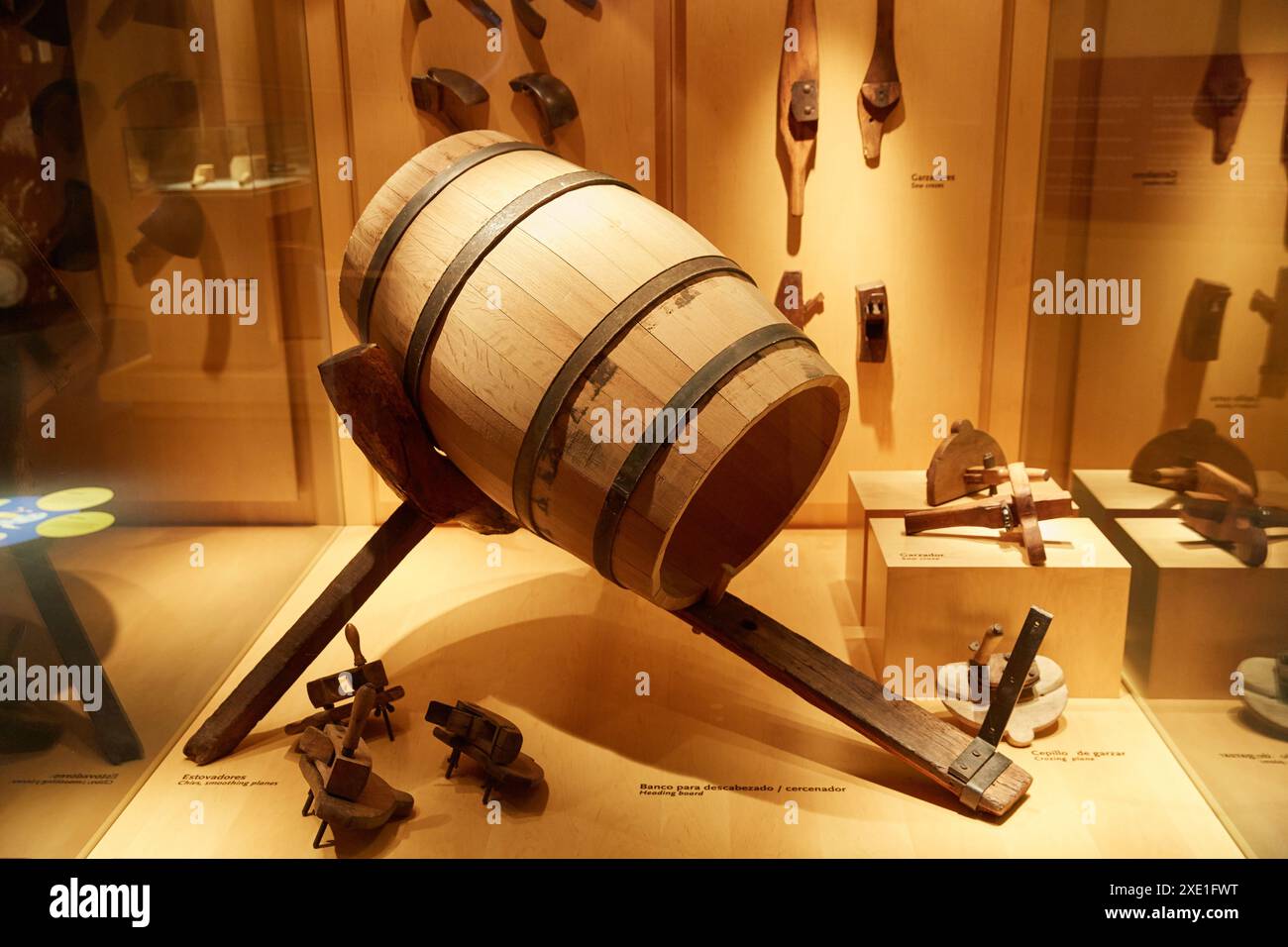 Museo Vivanco de la Cultura del Vino, Vivanco museo della cultura del vino, Briones, La Rioja, Spagna, Europa Foto Stock