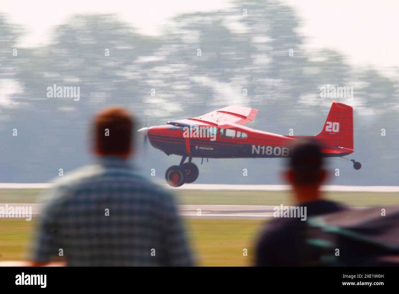 STOL Drag Racing Short Takeoff Landing , Columbus, OH 17 giugno 2023STOL Drag Racing Short Takeoff Landing , Columbus, OH 17 giugno Foto Stock