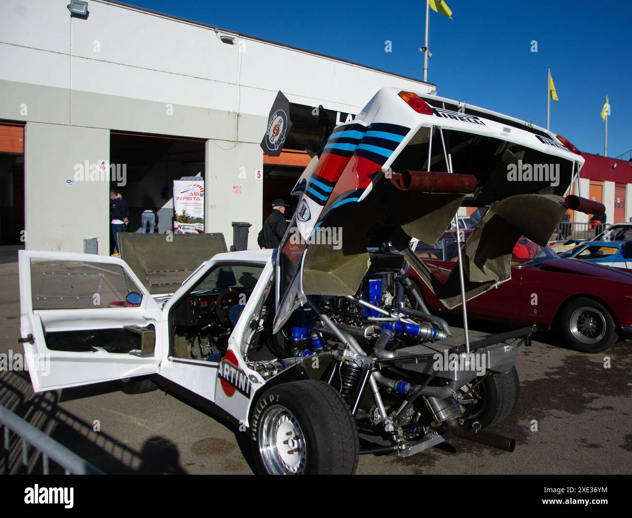 Lancia rally S4 Luxury E DREEM Foto Stock