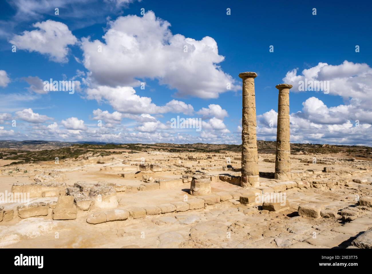 Sito archeologico di Los Banales Foto Stock