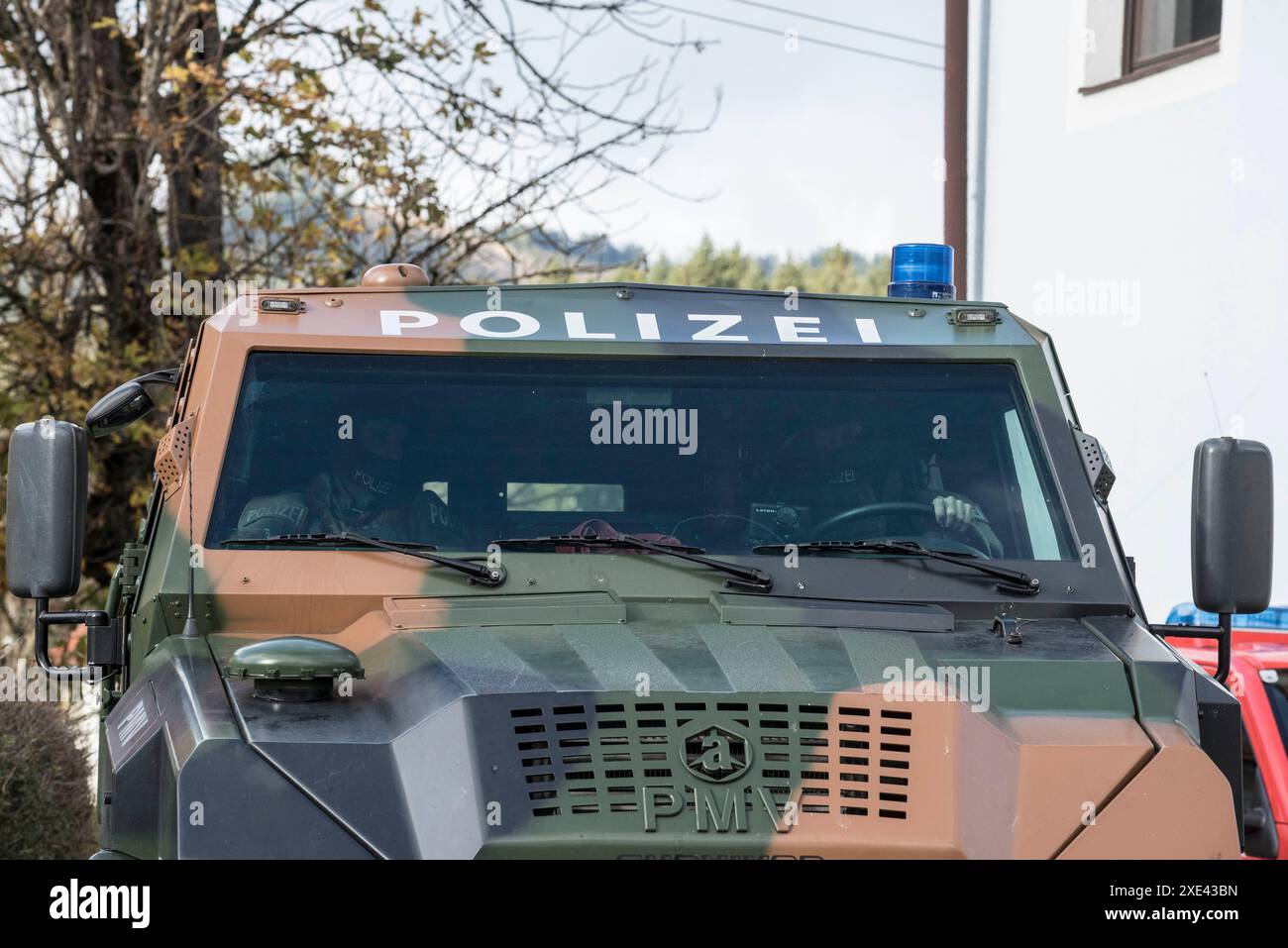 Simboli e segni delle forze di polizia austriache Foto Stock
