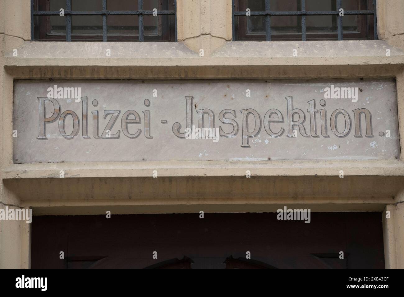 Simboli e segni delle forze di polizia austriache Foto Stock