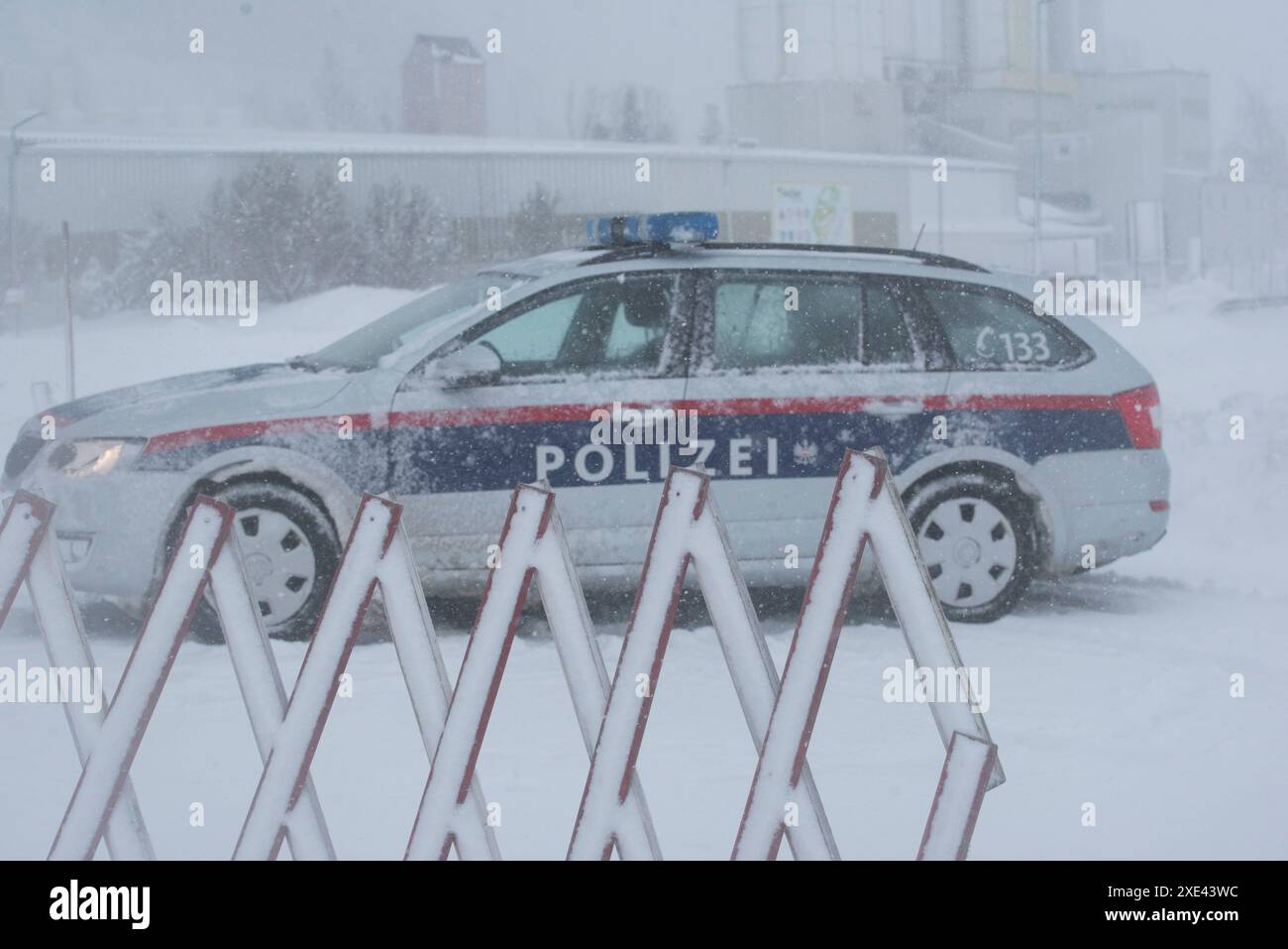 Simboli e segni delle forze di polizia austriache Foto Stock