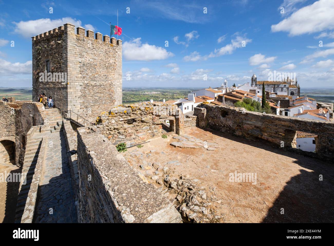 Castelo de Monsaraz Foto Stock