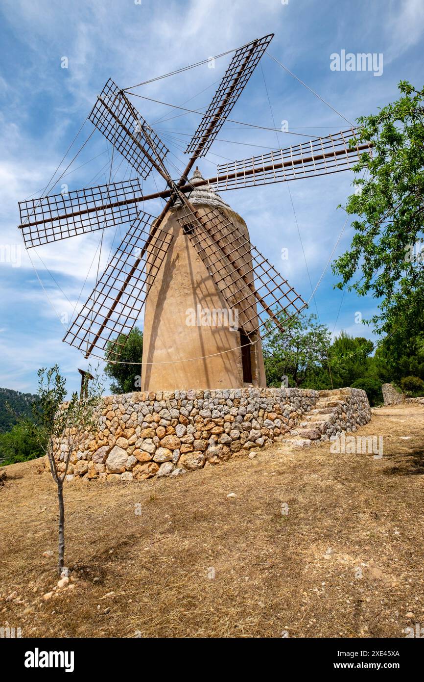 Molino de sa Planeta Foto Stock