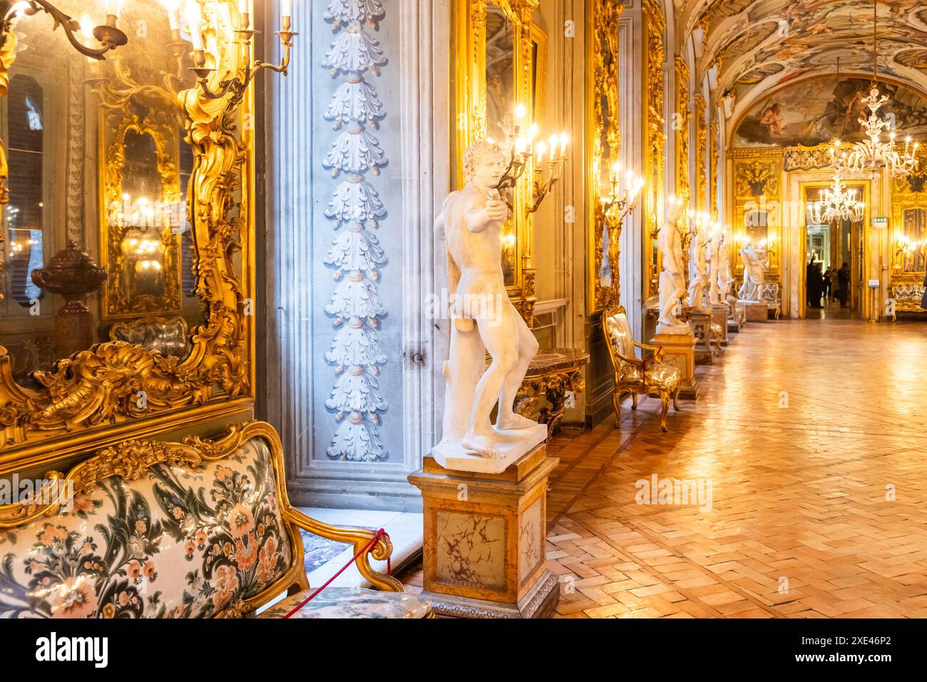 Galleria Doria Pamphilj, palazzo del XVI secolo, Roma - Italia Foto Stock
