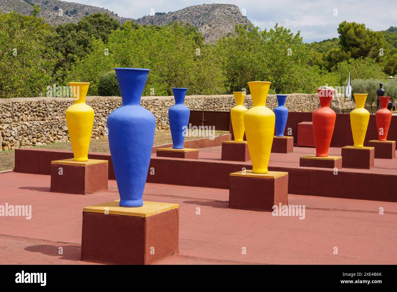 Museo sa bassa Blanca (msbb) omaggio a Majorelle Foto Stock