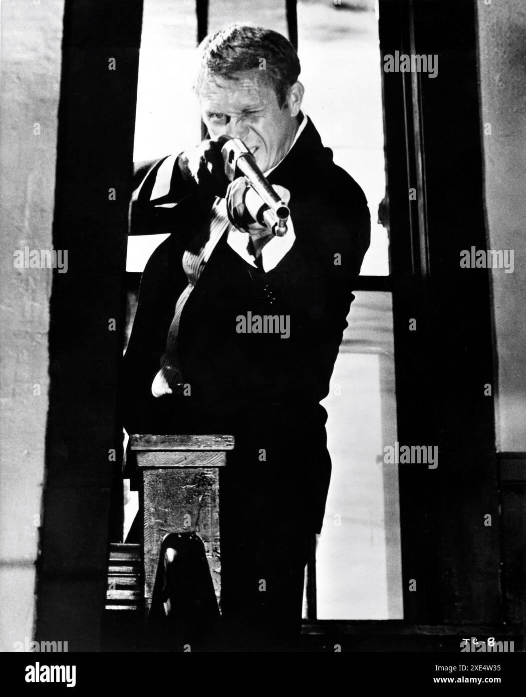 STEVE McQUEEN nel GETAWAY 1972 regista SAM PECKINPAH romanzo Jim Thompson sceneggiatura Walter Hill musica Quincy Jones First Artists / Foster-Brower Productions / Solar Productions / Tatiana Films / National General Pictures Foto Stock