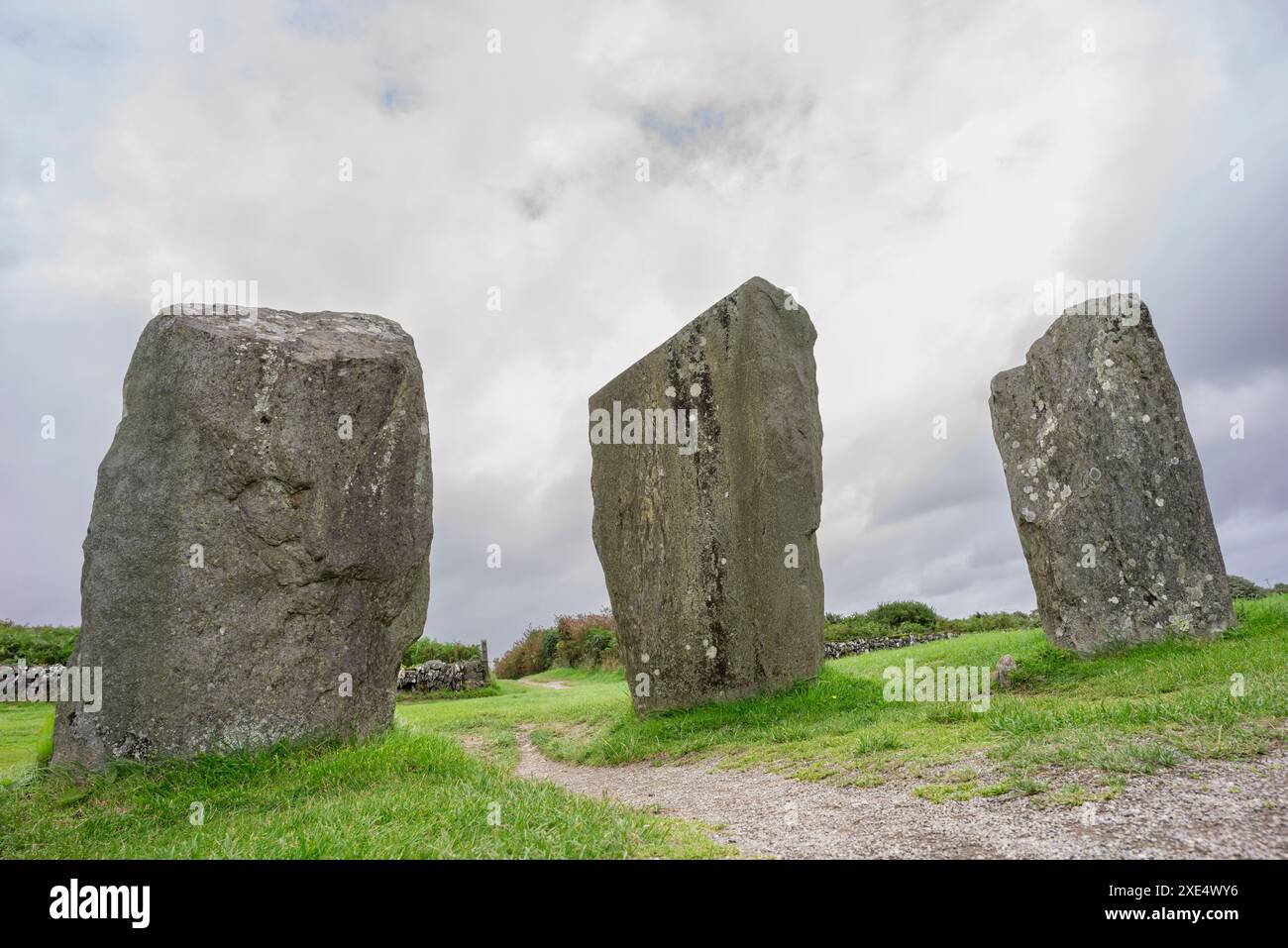 Circolo megalitico di Drombeg Foto Stock