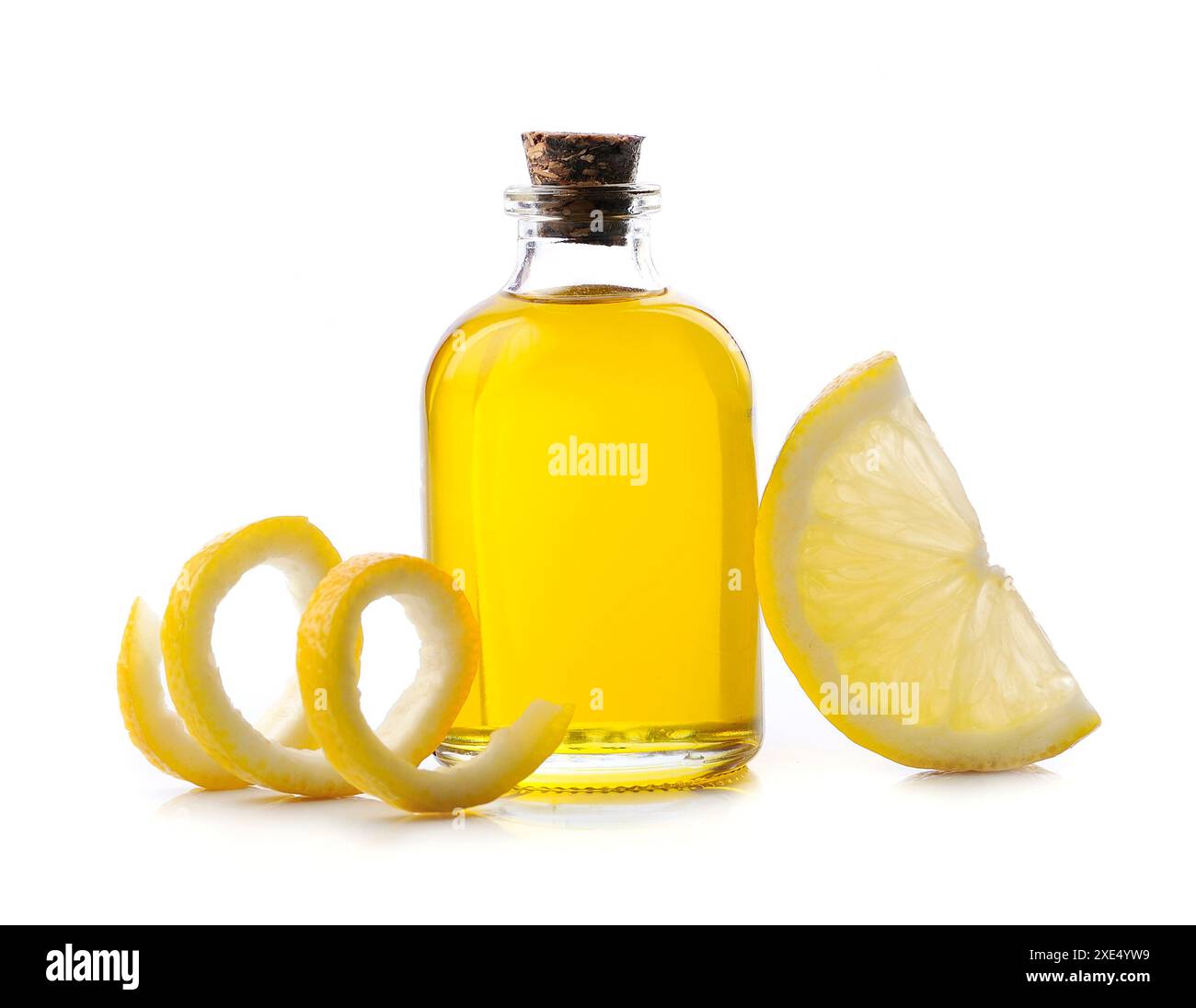 Olio essenziale di limone Foto Stock