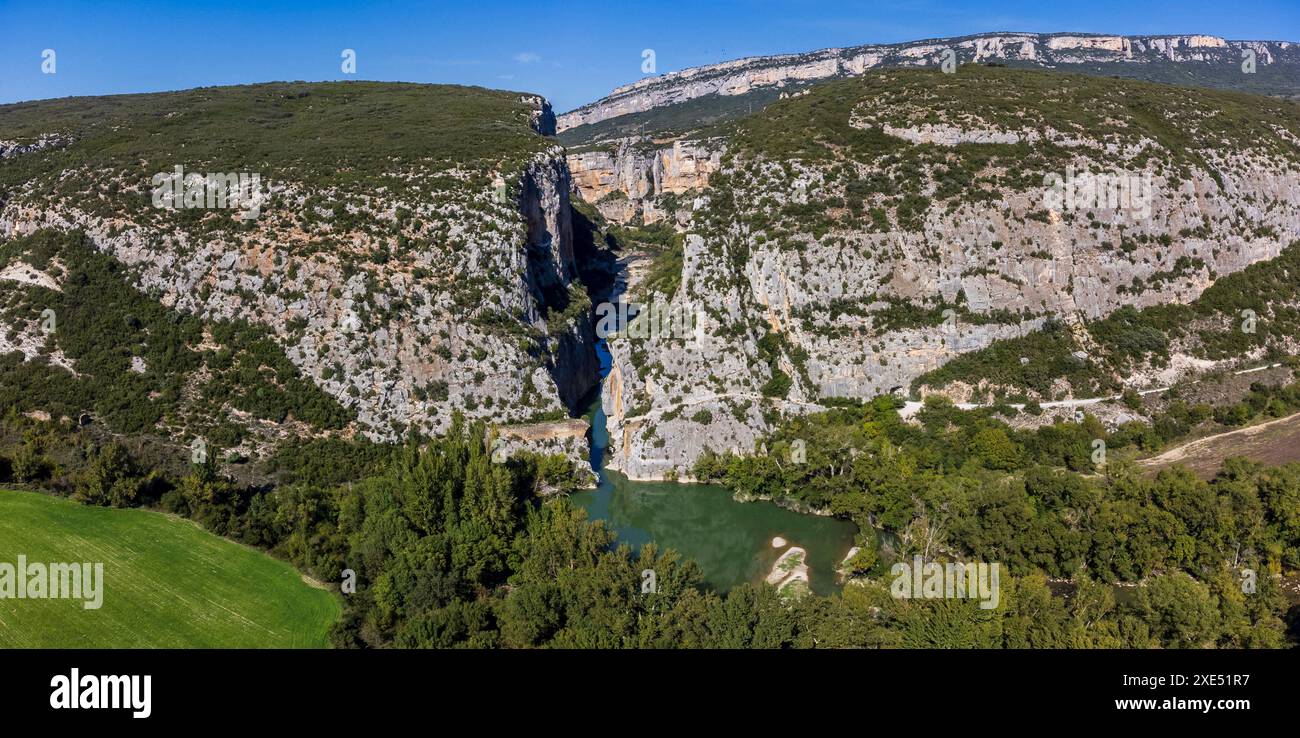 Foz de Lumbier Foto Stock