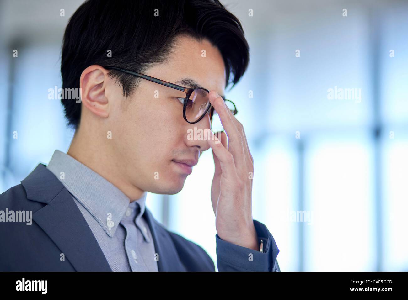 Persona di affari Foto Stock