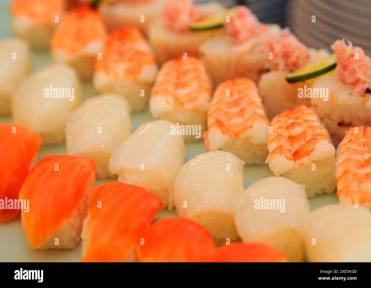 Nigirizushi Foto Stock