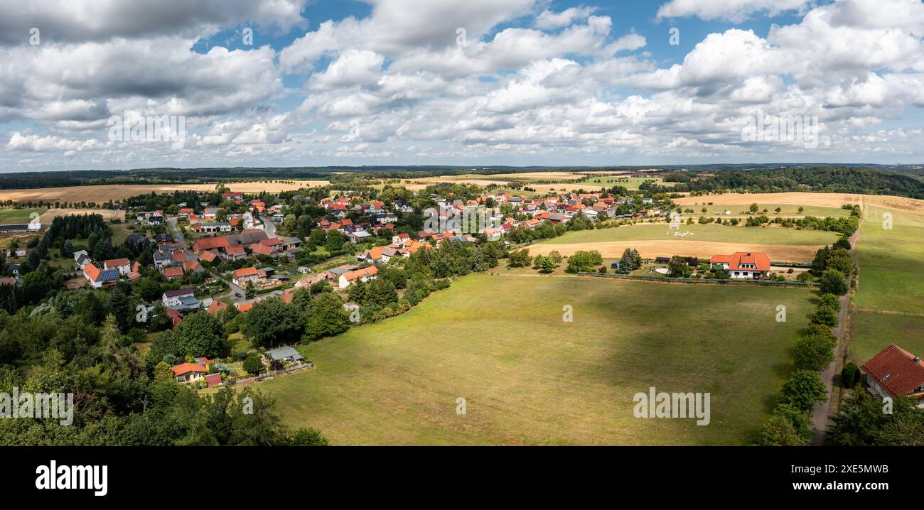 Immagini impressioni da Schielo nella città di Harz Harzgerode Foto Stock