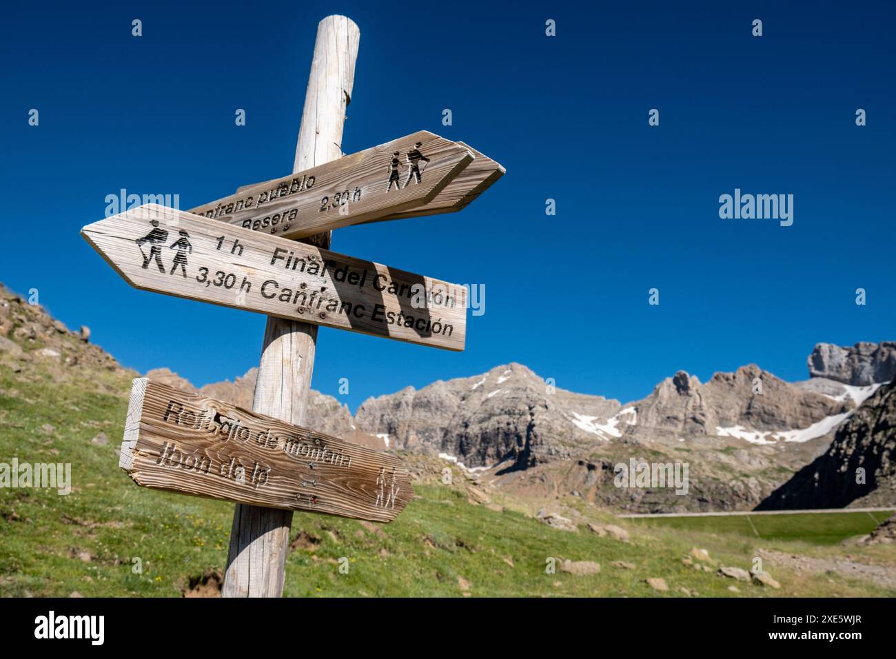 Segnaletica stradale Foto Stock