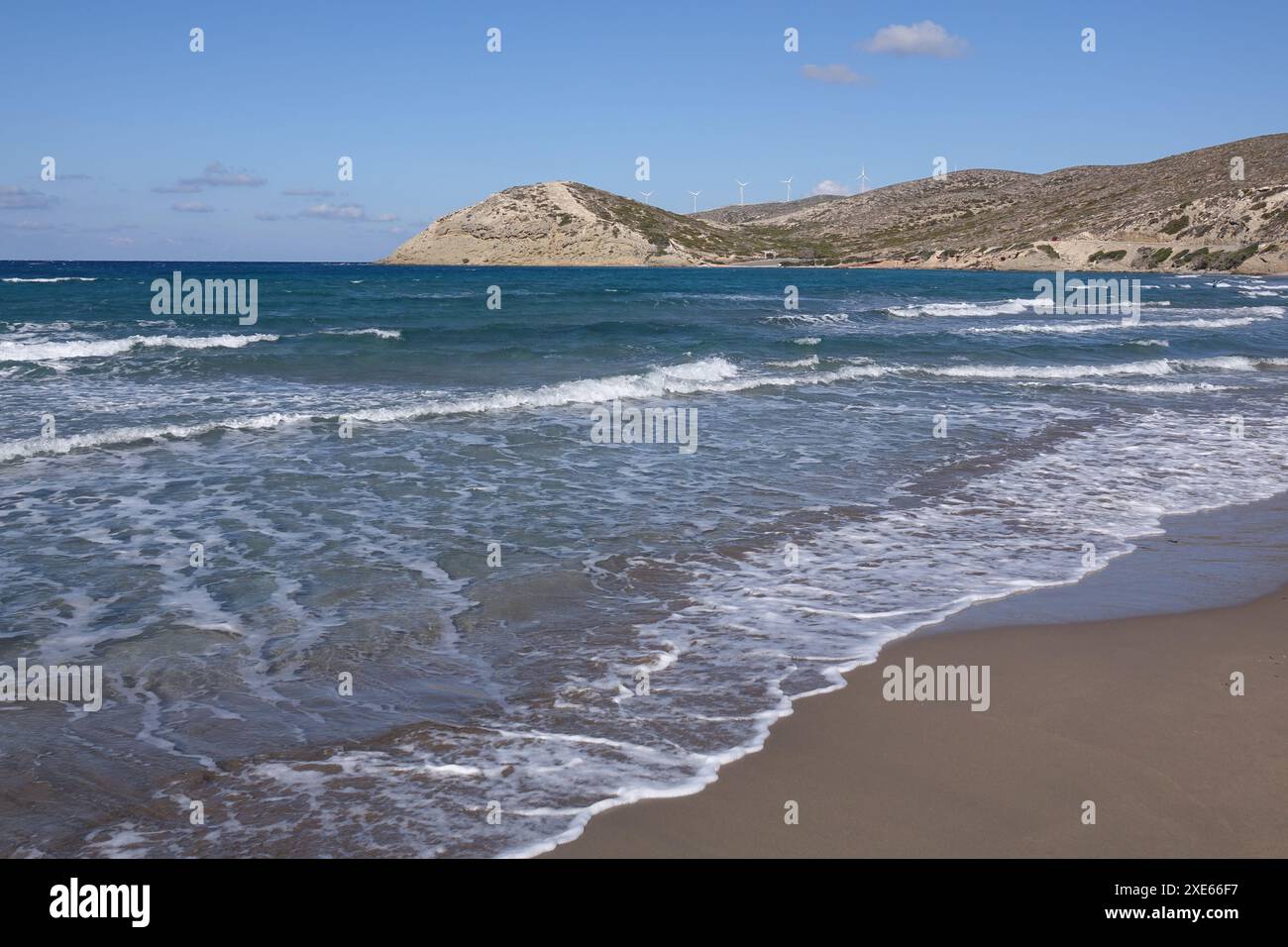 Mare vicino a Prasonisi, Rodi Foto Stock