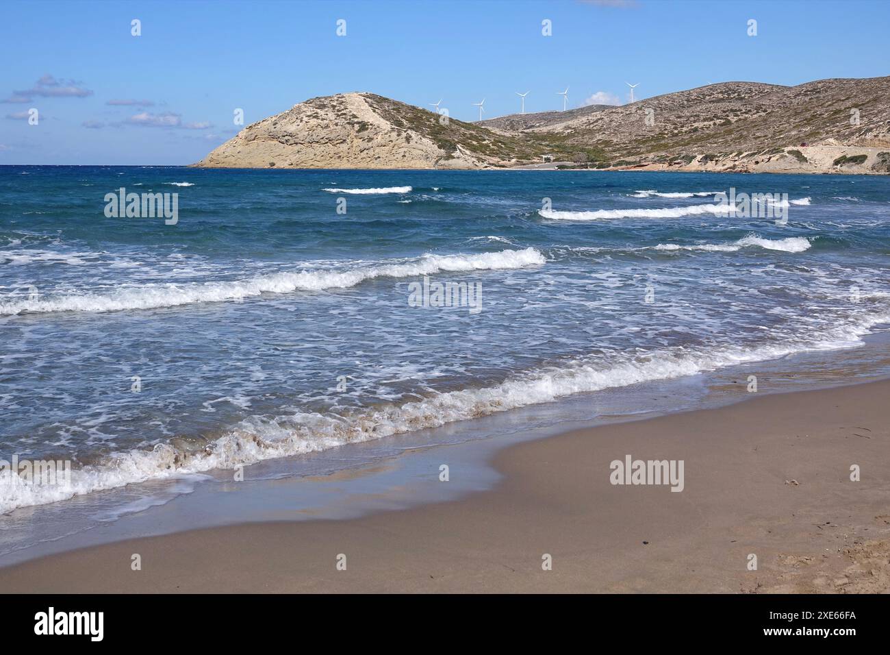 Mare vicino a Prasonisi, Rodi Foto Stock