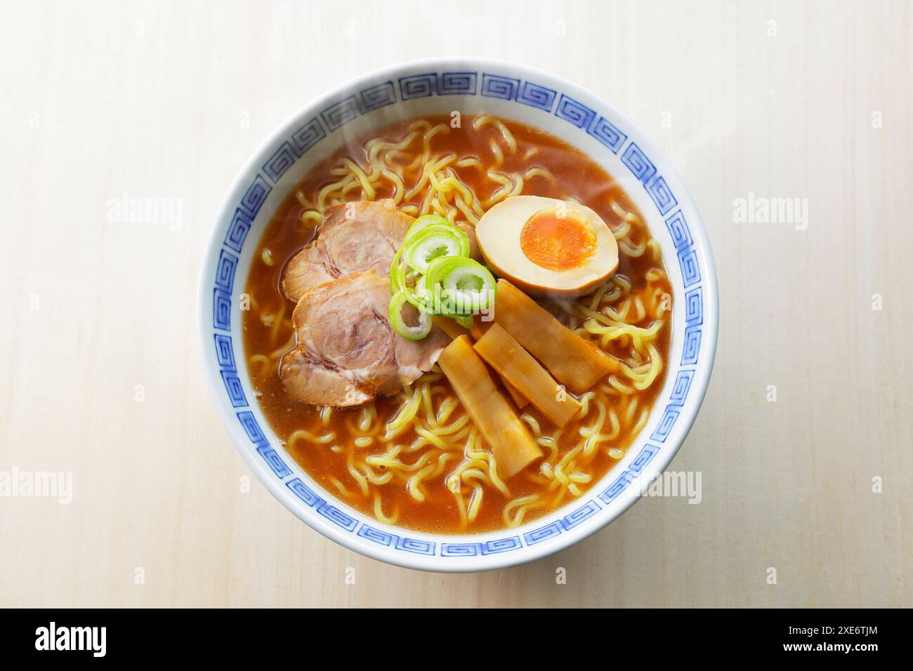 Spaghetti di miso ramen Foto Stock