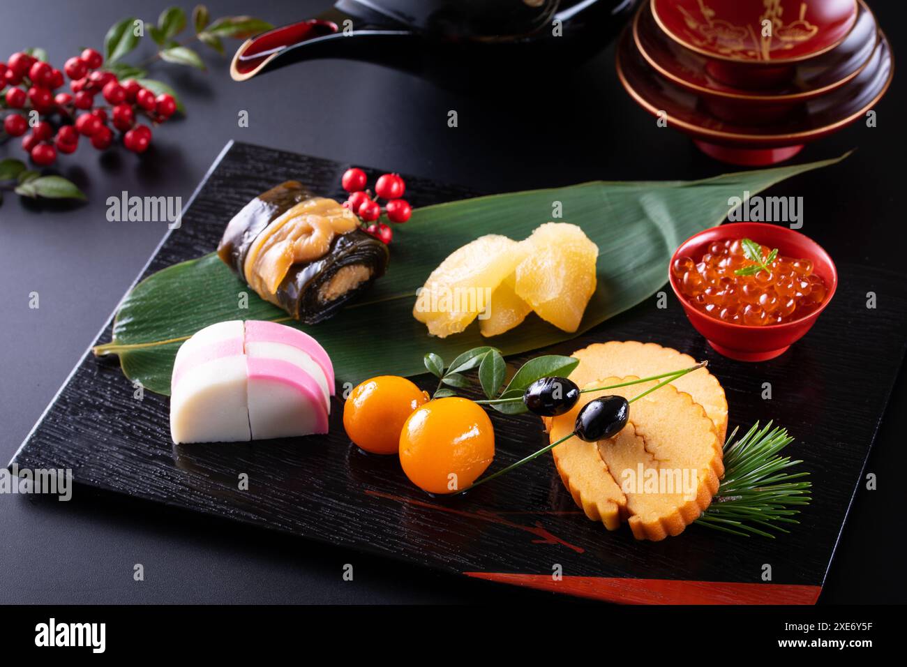 Immagine della cucina osechi Foto Stock