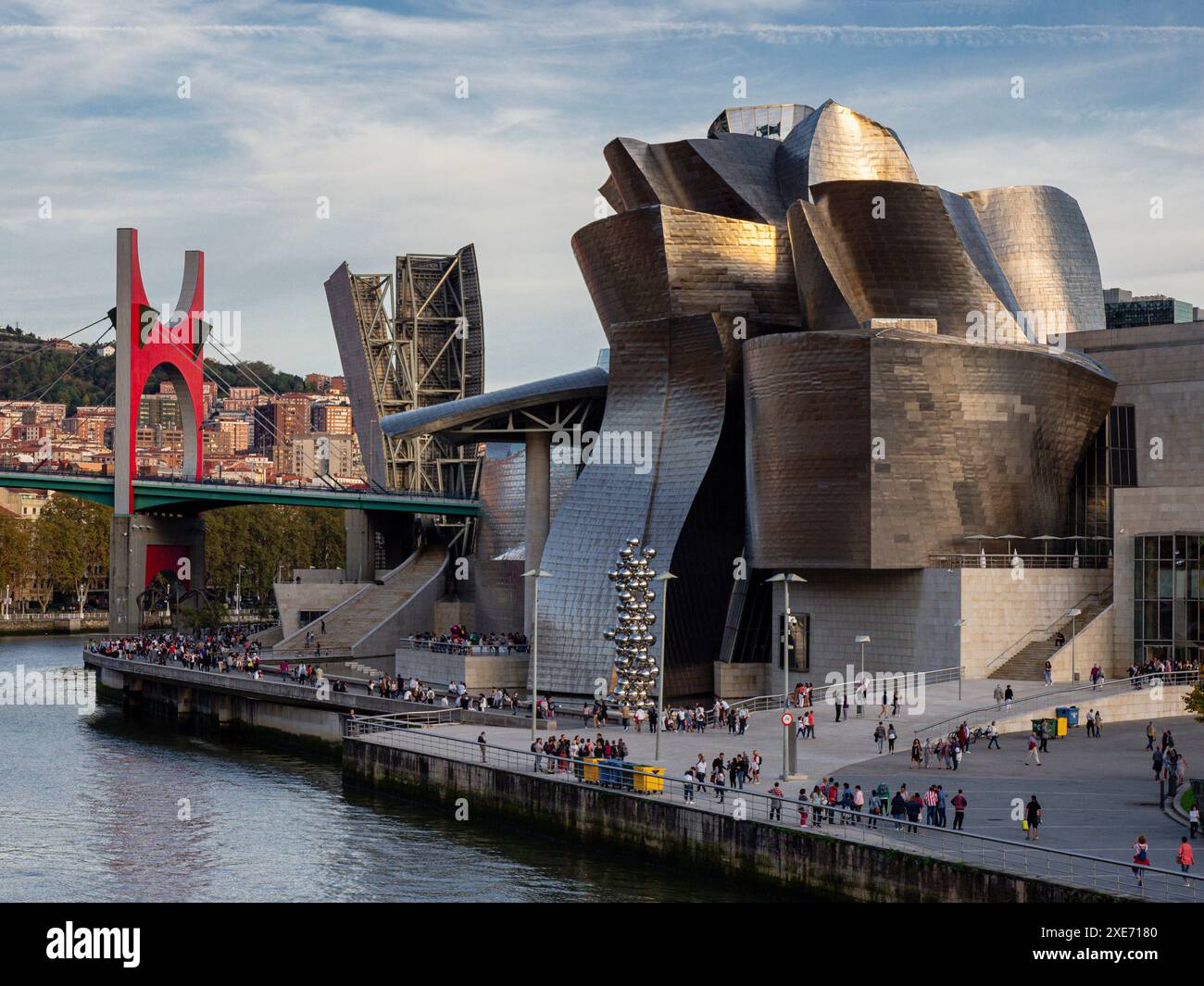 Museo Guggenheim Bilbao Foto Stock