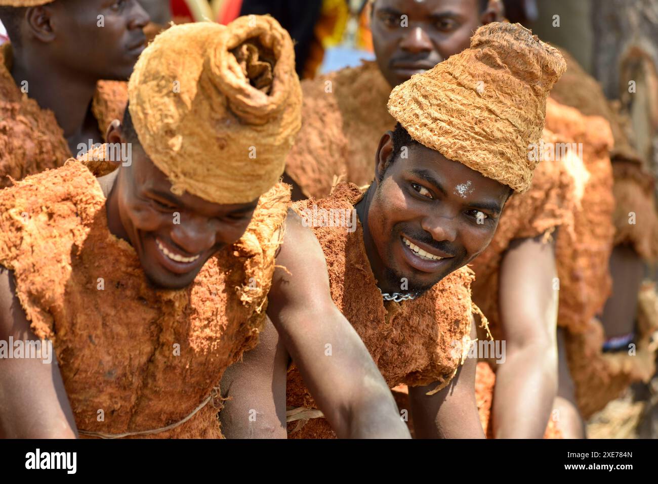 Ukusefya pa ng'wena, una cerimonia tradizionale del popolo Bemba, Kasama, Zambia Foto Stock