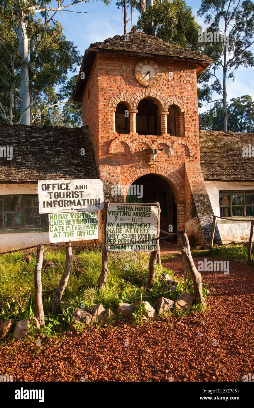 Shiwa ng'andu House costruita nel secolo scorso da Sir Stuart Gore-Browne, provincia di Muchinga, Zambia Foto Stock